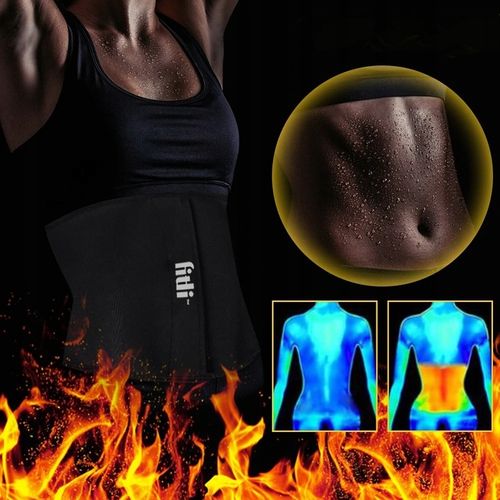 PAS WYSZCZUPLAJĄCY NEOPRENOWY ODCHUDZAJĄCY na brzuch kręgosłup do ćwiczeń na Arena.pl