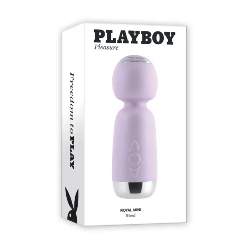 playboy royal mini - kompaktowy wibrator 10 trybow, silikon, usb na Arena.pl