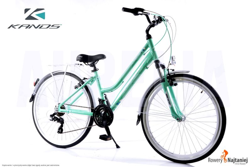 Rower 26 Kands AURELIA miętowy Alu NOWY 2020 Arena.pl