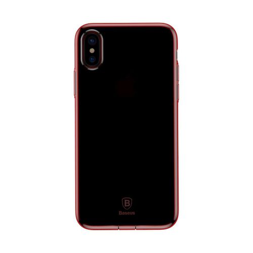 Etui Baseus Simple Series Case iPhone X / XS - czerwone na Arena.pl