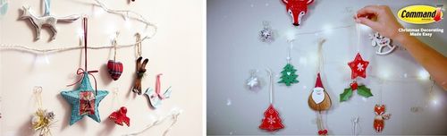 Haczyki Samoprzylepne COMMAND na Ozdoby Świąteczne 40 szt na Arena.pl