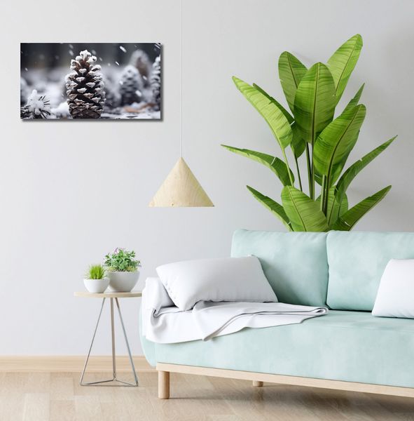 Obraz 60x30cm Zimowy Spokój zdjęcie 2