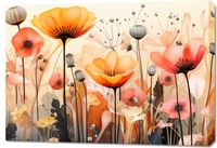 Obraz 100x70cm Taneczne Maki