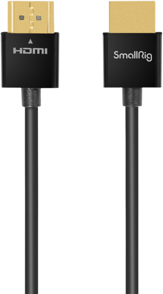 Smallrig 2957B - ultracienki kabel HDMI 4K 55 cm zdjęcie 1