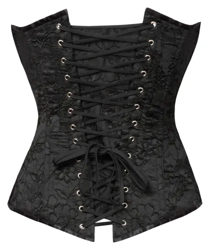 cottelli party gorset sznurowany bez ramiączek czarny xl na Arena.pl