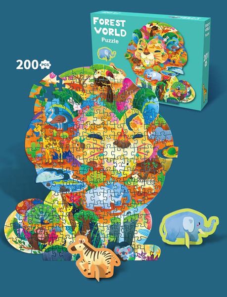 Zestaw Puzzli 200El. Safari zdjęcie 1