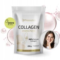 Kolagen do picia na stawy kości mięśnie 250g naturalny w proszku + GRATIS