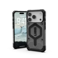 Etui UAG Pathfinder Clear MagSafe na iPhone 17 Pro - szaro-czarne