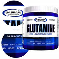 GLUTAMINA CZYSTA 300 g 60 porcji 100% glutamine USA smak Naturalny GASPARI