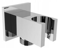 MEXEN CUBE PRZYŁĄCZE KĄTOWE UCHWYT MOSIĄDZ CHROM