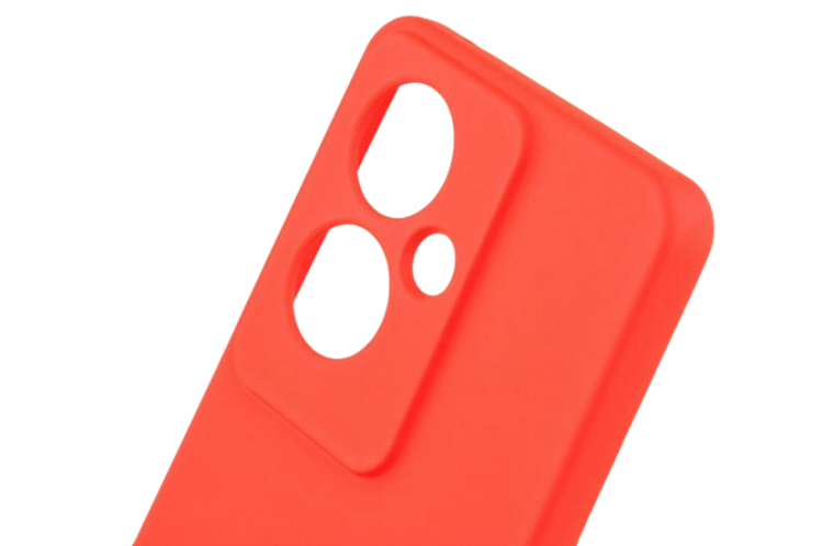 Etui silikonowe Tint do Oppo Reno 11F 5G czerwony zdjęcie 4