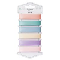 TASIEMKI SATYNOWE 6 X 2M PASTELS DPTA-062 DP CRAFT