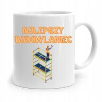 Kubek Dla Budowlańca Majstra Fachowca Kierownika Z Nadrukiem Ze Zdjęciem