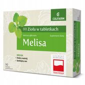 Colfarm melisa 90 tabletek, Data przydatności: 31.05.2028 r.
