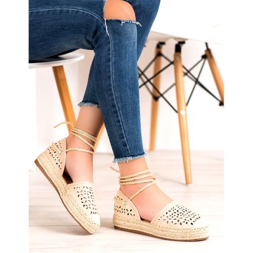 Wiązane Espadryle Na Platformie r.36 na Arena.pl