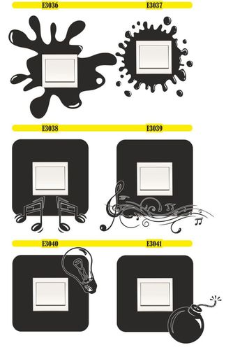 naklejki na włącznik NAKLEJKA POD KONTAKT ścienne na Arena.pl