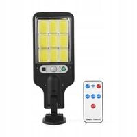 MOCNA LAMPA SOLARNA LED Z CZUJNIKIEM RUCHU i ZMIERZCHU OGRODOWA PILOT 2szt