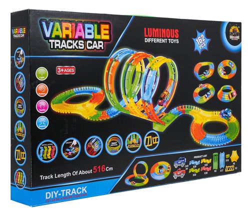 Tor Samochodowy Wyścigowy Variable 162El. na Arena.pl