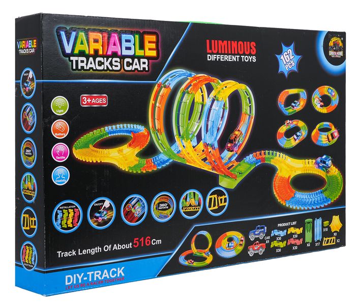 Tor Samochodowy Wyścigowy Variable 162El. zdjęcie 1