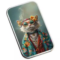 Sztabka The Holy Land Mint - Human Cats - Harmony kolorowana 1 uncja Srebra 2025