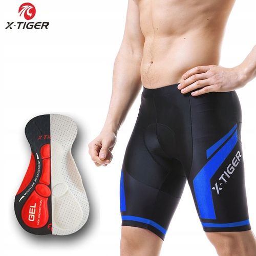 SPODENKI DO JAZDY ROWEREM MĘSKIE DOPASOWANE ŻELOWE na Arena.pl