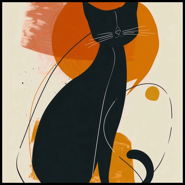 Plakat 80x80cm Kici Kici zdjęcie 2