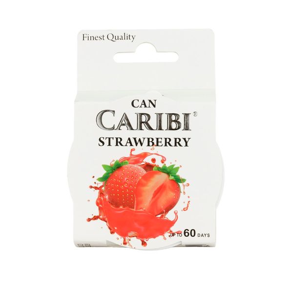 Zapach samochodowy CARIBI CAN, Strawberry zdjęcie 1