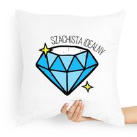 Poduszka Dla Szachisty Szachista Idealny Z Nadrukiem Ze Zdjęciem