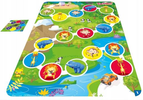 HASBRO Gra zręcznościowa Twister Junior 2W1 F7478 na Arena.pl