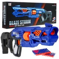 Manualny Karabin Dla Dzieci 8+ Blaze Storm Mechanizm Z Suwakiem + 20 Długic