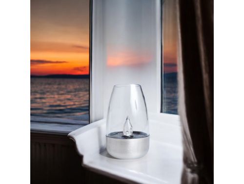 Lampka solarna ogrodowa led lampion nowoczesny świeczka na Arena.pl