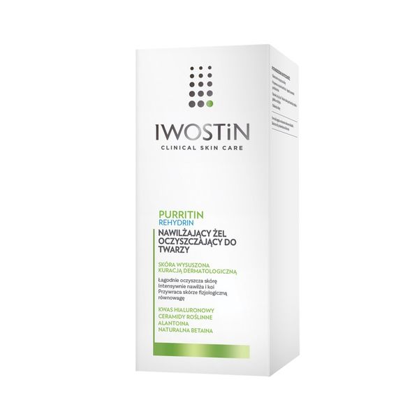 Iwostin Purritin Nawilżający Żel Do Mycia 150 ml x2 zdjęcie 3