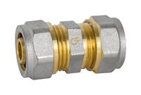 ZŁĄCZKA PEX-AL-PEX CHROM 20*20 PODWÓJNA - D003.20*20
