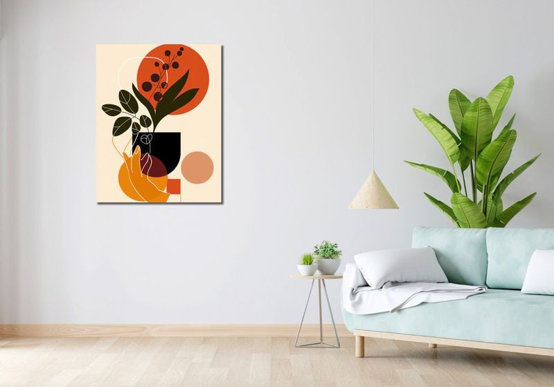 Obraz 70x90cm Dotyk Naturalności zdjęcie 2