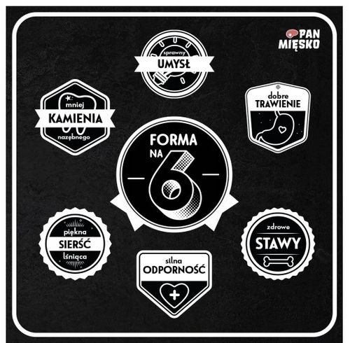 Pan Mięsko sucha karma dla psa Cielęcina z Indykiem XL 20kg na Arena.pl