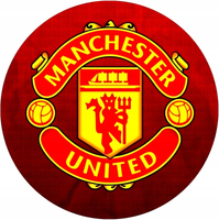 Opłatek na tort Manchester United Piłka Nożna Klub Herb Znak Proporzec