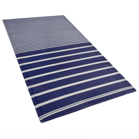 Dywan zewnętrzny 90 x 180 cm niebieski HALDIA