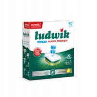 Ludwik tabletki do zmywarki MAXX POWER LEMON 50 szt