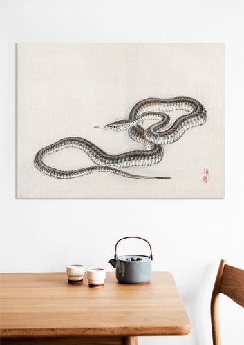Obraz 40x30cm Snake, Kōno Bairei na Arena.pl