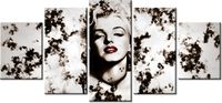 70CM 150CM OBRAZ 5 ELEM MARYLIN MONROE ŚCIENNY