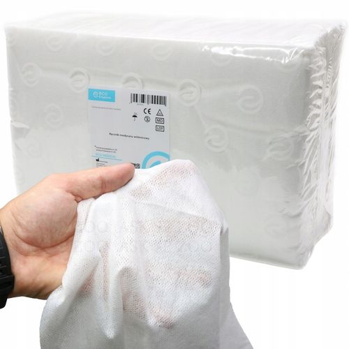 Ręcznik fryzjerski medyczny włókninowy SOFT 70 cm x 50 cm/40gm2 100 sztuk na Arena.pl