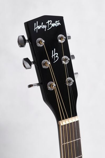 Gitara e-akustyczna Harley Benton D-120CE BK zdjęcie 11