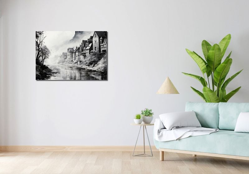 Obraz 90x60cm Mglisty Refleks zdjęcie 2