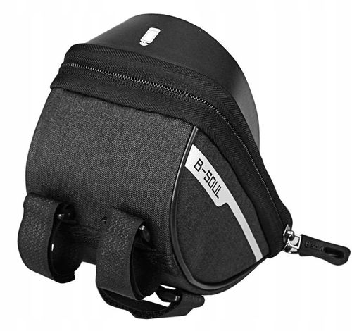 Sakwa wodoodporna torba uchwyt na telefon rowerowa  C1_3C_Czarny na Arena.pl