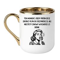 Elegant Biało-Złoty 330 ml