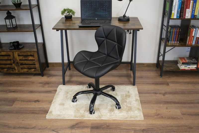 Krzesło obrotowe NOTO ekoskóra - czarne zdjęcie 13