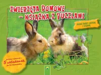Książka z puzzlami. Zwierzęta domowe
