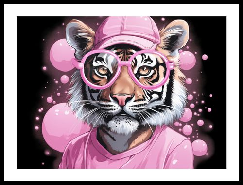 Plakat 55x40cm Ludzki Tygrys na Arena.pl
