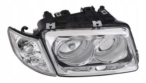 Lampy przednie reflektory A3 8L CHROM RINGI na Arena.pl