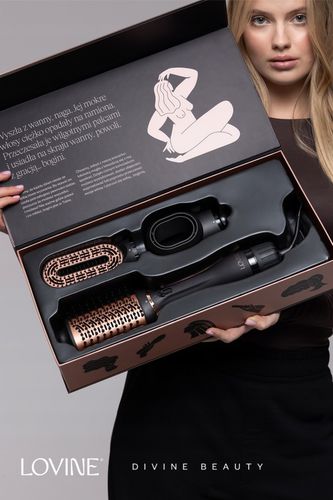 Szczotko suszarka do włosów prostownica lokówka LOVINE LOVHD5000 1200W na Arena.pl